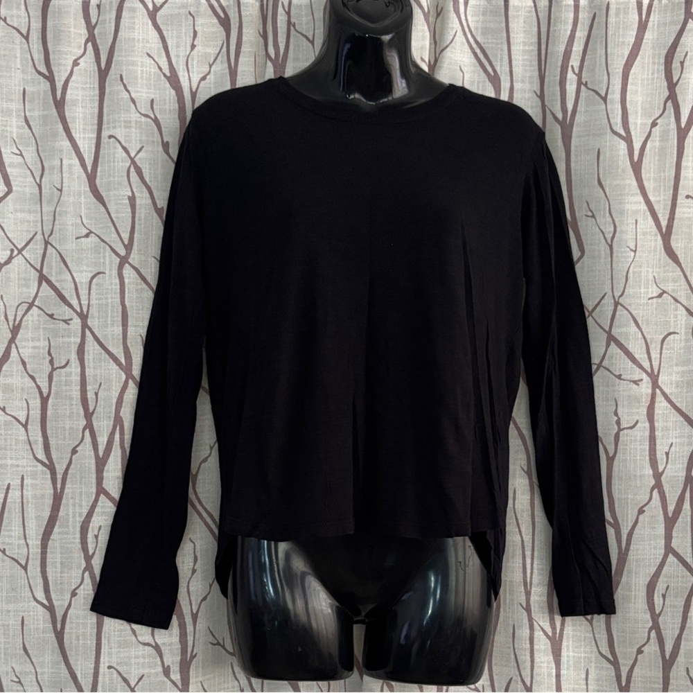 H&M Black Long Sleeve Top